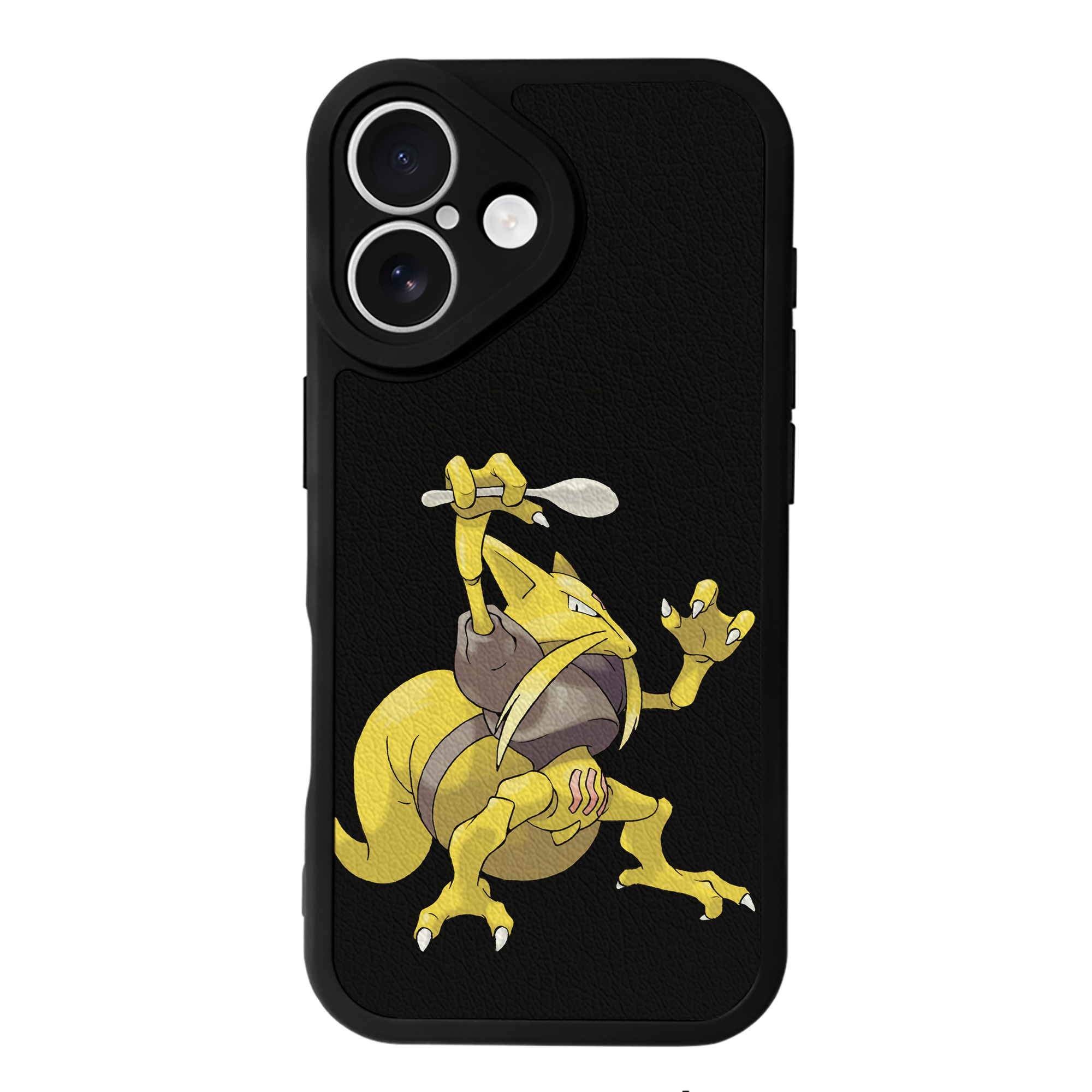 （画像用） ポケットモンスター Pokémon 【iPhone 16シリーズ対応】シリコンスマホケース（レザー調） 材質：シリコン